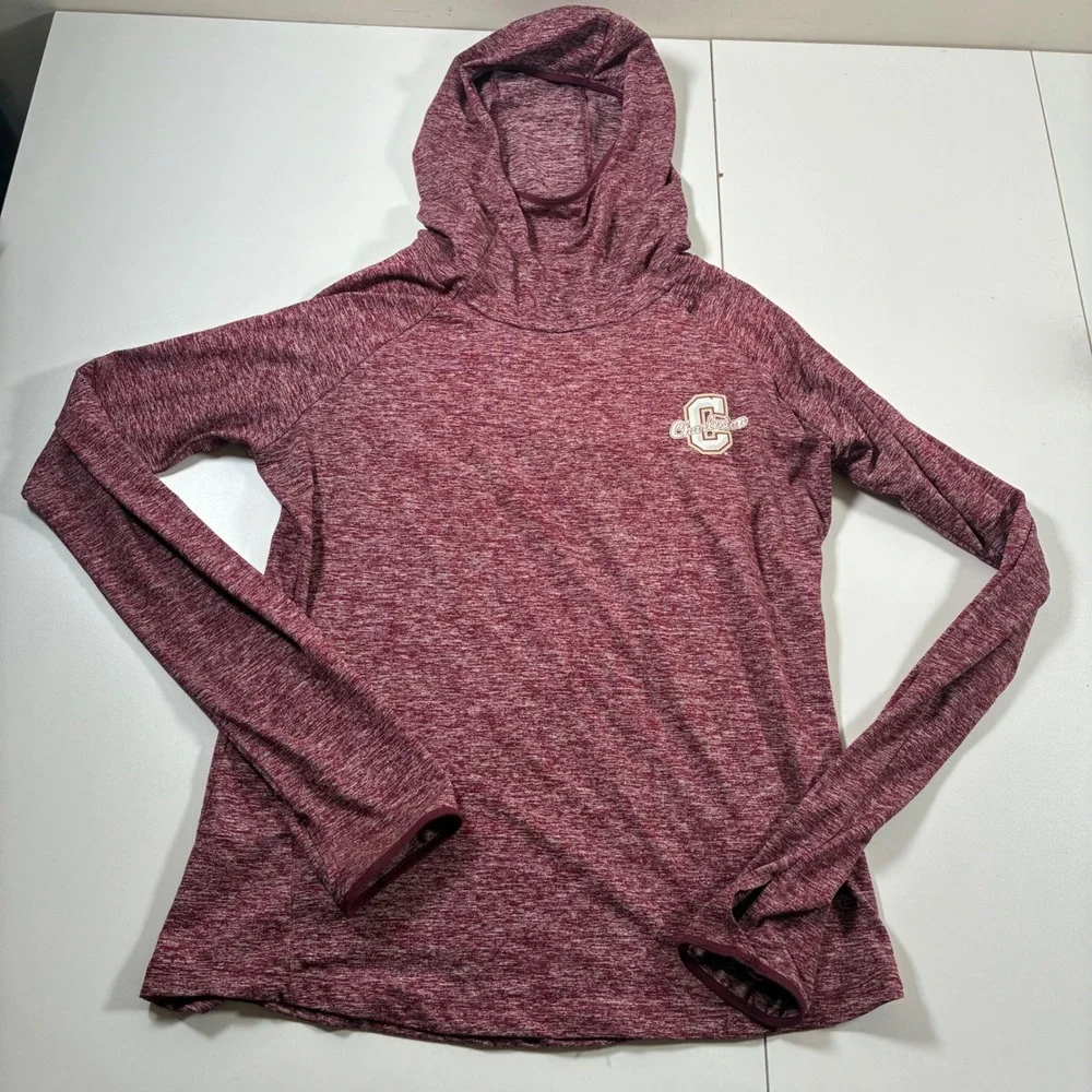 College of Charleston Nike Element Heather Hoodie Womens Medium Lightweight